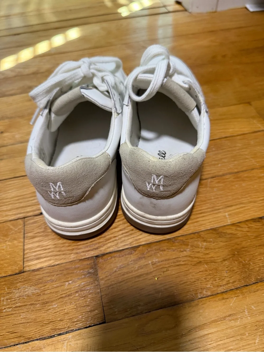 Madewell white sneakers